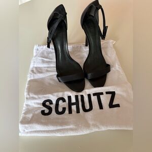 SCHUTZ Cadey-Lee Black Heels